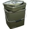 Complete Bucket Trakker Olive Square Bucket 13l