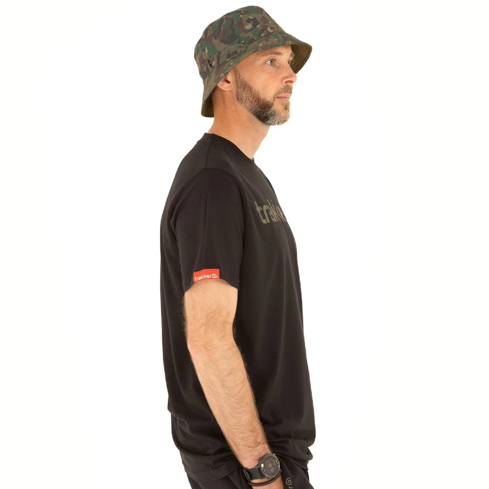Trakker CR Camo Logo Black T-Shirt 6 Trakker CR Camo Logo Black T-Shirt - Image 4