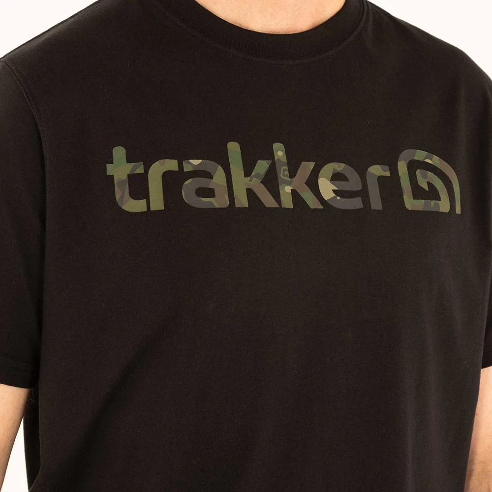 Trakker CR Camo Logo Black T-Shirt 7 Trakker CR Camo Logo Black T-Shirt - Image 5
