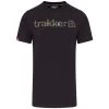 Trakker CR Camo Logo Black T-Shirt -Trakker trakker cr camo and black logo t shirt 6